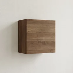 Pensile cubo sospeso 55x50h cm 1 anta reversibile  rovere scuro Sunset