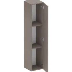 Pensile verticale 29x138h cm 1 anta reversibile moderno marrone bronzo Sunset