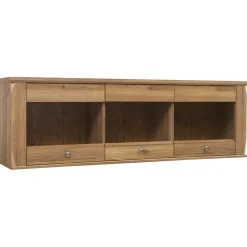 Pensile 156x50h cm 3 ante soggiorno rovere scuro Lucca
