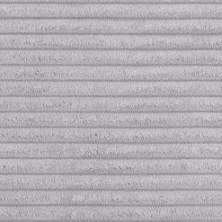 Poltrona divano letto pieghevole 90cm velluto a coste grigio Lorin