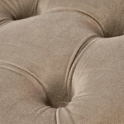 Pouf contenitore moderno beige Maximilien