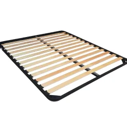 Rete a doghe matrimoniale 160x195cm rovere chiaro Panarea