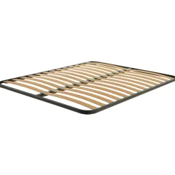 Rete ortopedica a doghe francese 140x200cm legno metallo Venice