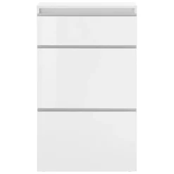 Scarpiera ingresso 60x108cm 2 ante bianco lucido Eclisse