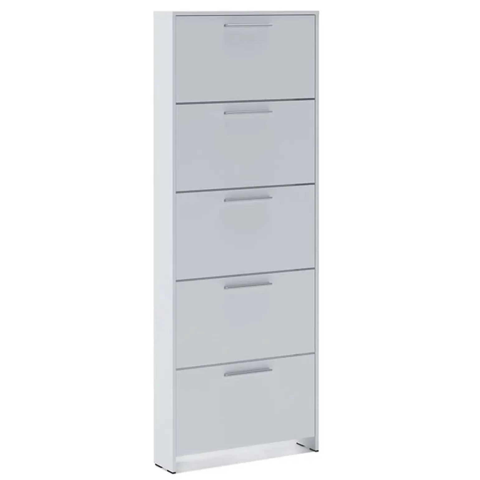 Scarpiera ingresso 69x187h cm bianco opaco Benton