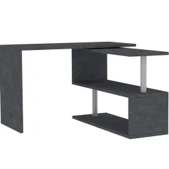 Scrivania girevole 65-120cm ossido Havana