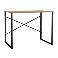 Scrivania ufficio salvaspazio 90x60cm noce nero Cassino