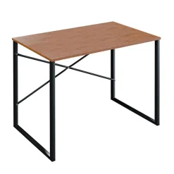 Scrivania ufficio salvaspazio 90x60cm noce nero Cassino