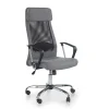 Sedia da ufficio design moderno in tessuto grigio Freemont