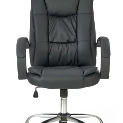 Sedia ergonomica imbottita con braccioli da ufficio presidenziale nera Class