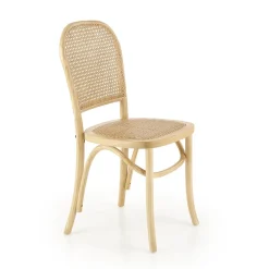 Set 2 sedie da pranzo in rattan naturale Ivory