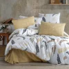 Set copripiumino matrimoniale oversize e federe 240x260cm beige Ingrid