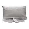 Set lenzuola letto singolo in cotone grigio Freedom