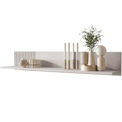 Set mobili soggiorno completo con frontali cannettati beige Ziggy 3
