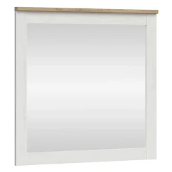 Specchio 96x91cm scandinavo bianco frassinato rovere Lars