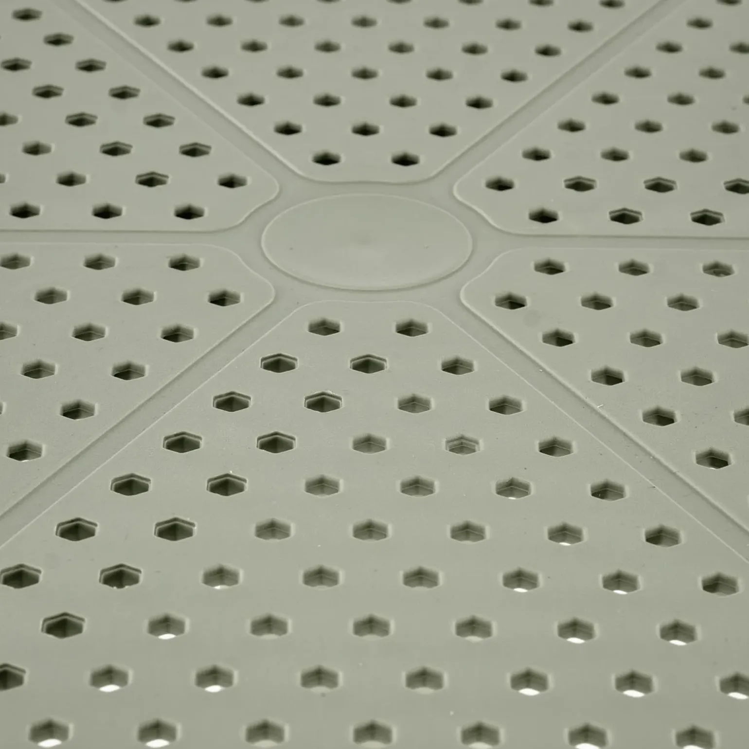 Tavolino da giardino rotondo polipropilene 60cm verde menta Ondina