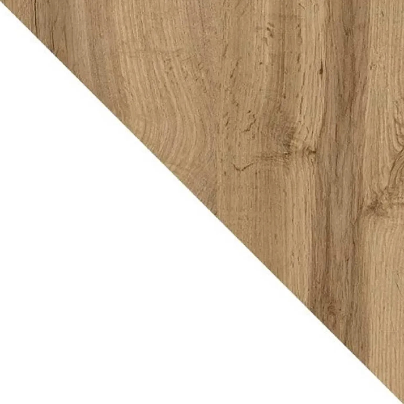 Tavolino da salotto contenitore 60x124cm apribile rovere bianco Modesta