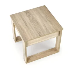 Tavolino da salotto moderno 60x52cm rovere sonoma Libano