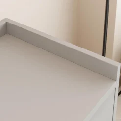 Tavolino salotto  90x50cm design moderno bianco Pollon