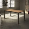 Tavolo allungabile 160/220cm moderno rovere nero Henry Gihome®