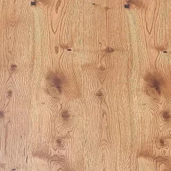 Tavolo allungabile 160/250cm moderno rovere nodato acciaio nero Briga