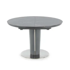 Tavolo allungabile moderno 120/160cm marmo grigio Donald