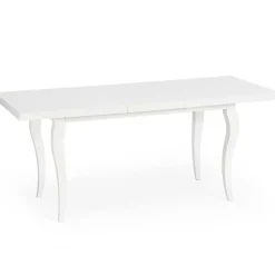 Tavolo da pranzo allungabile moderno 160/240cm bianco Lovoon